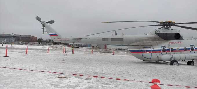 Вертолёт Ми-8 потерпел крушение в столичном аэропорту Внуково