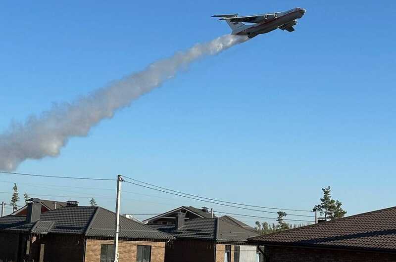 В Воронежской области бушуют масштабные пожары