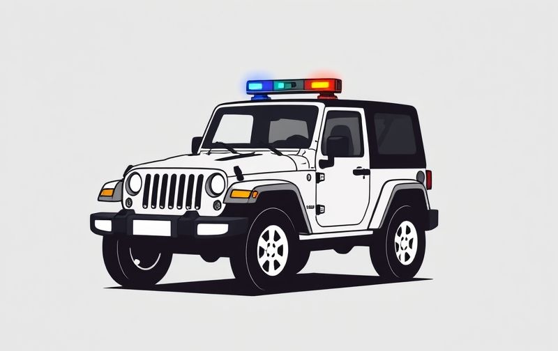 Jeep Wrangler Strobe Lights
