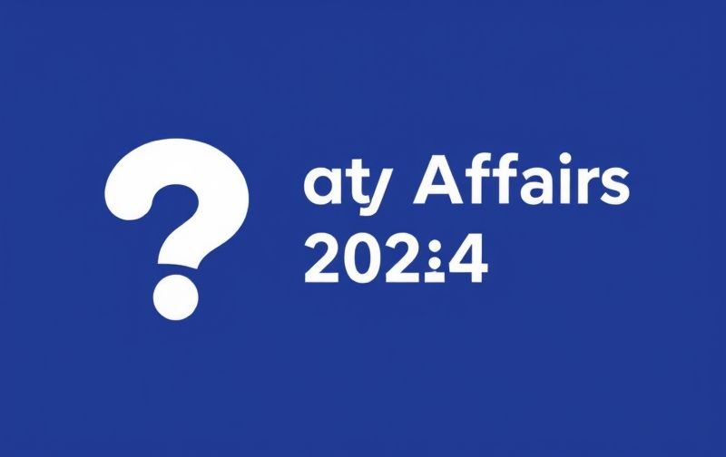 Quiz On Current Affairs 2024