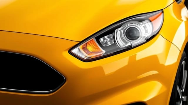 Yellow Spanner Light Ford Fiesta