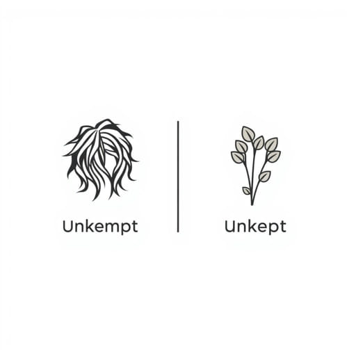 Unkempt Vs Unkept Difference